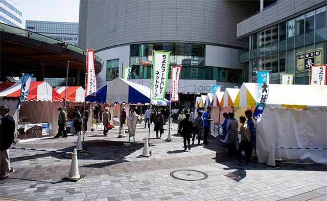 会場装飾例(マルシェ2)