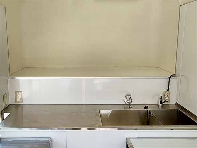 飲食店様キッチンカー 2槽シンク