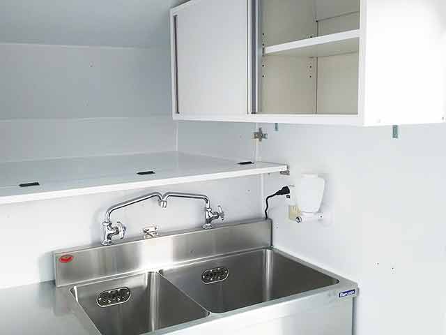 Sweet Diary様キッチンカー 2槽シンク