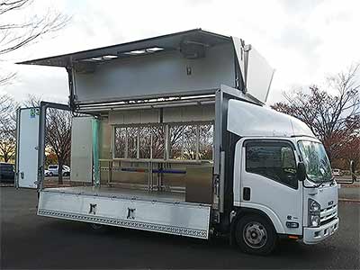 両開きウィング